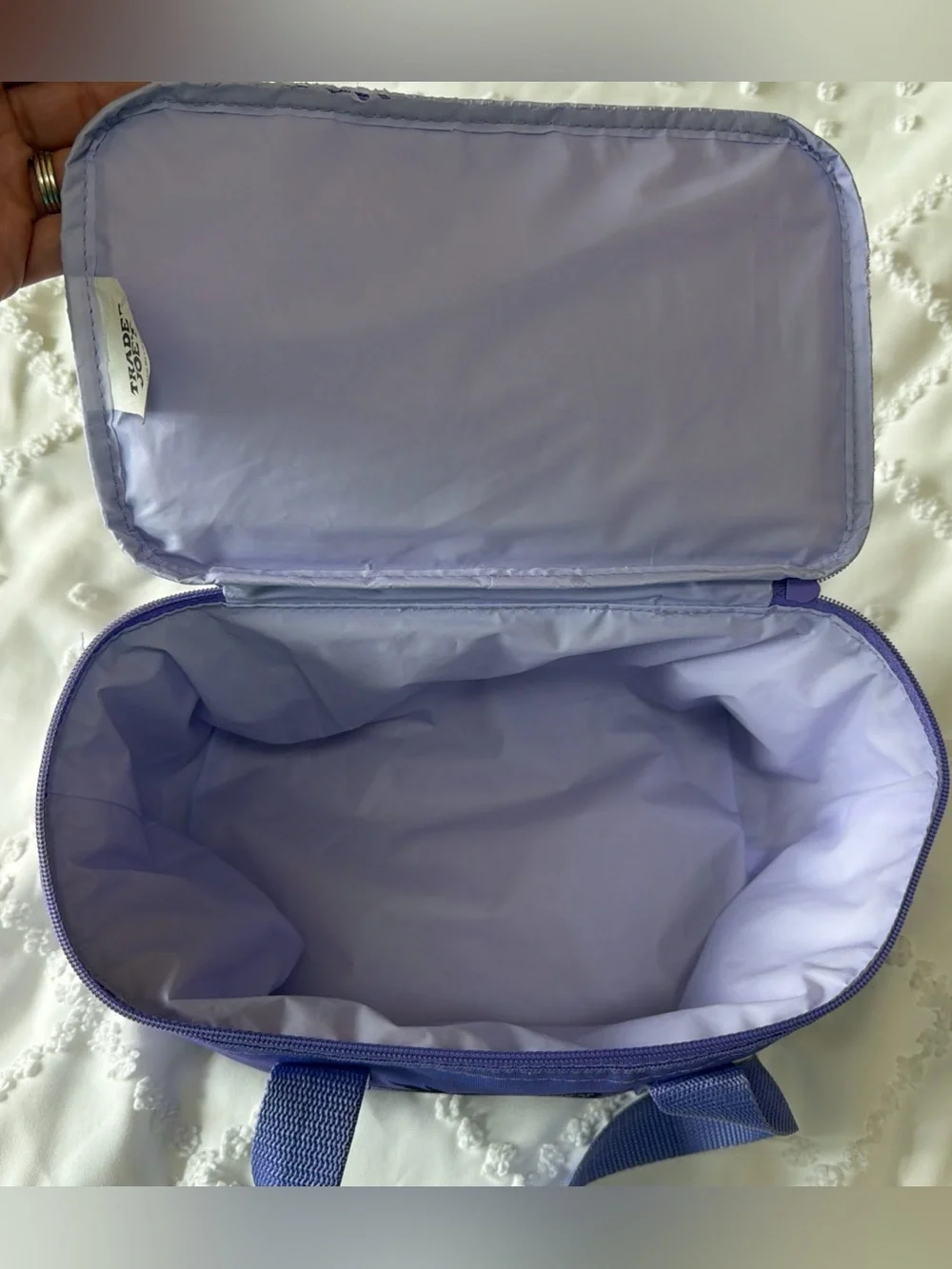 Trader JoeS purple insulated